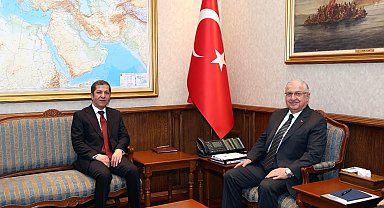 Bakan Güler, IKBY Peşmerge Özel Kuvvetler Komutanını kabul etti