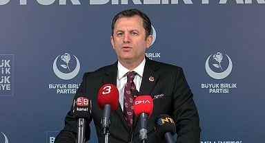 BBP'li Yörükçüoğlu, partisinin 32'nci kuruluş yıl dönümü programı hakkında bilgi verdi