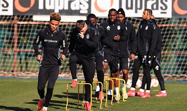 Beşiktaş, Twente maçının hazırlıklarına devam etti