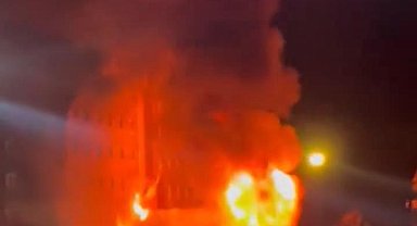 Bolu'da Kartalkaya Kayak Merkezi'nde otel yangını -1