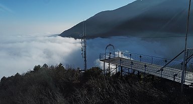 Bursa'da sis etkili oldu