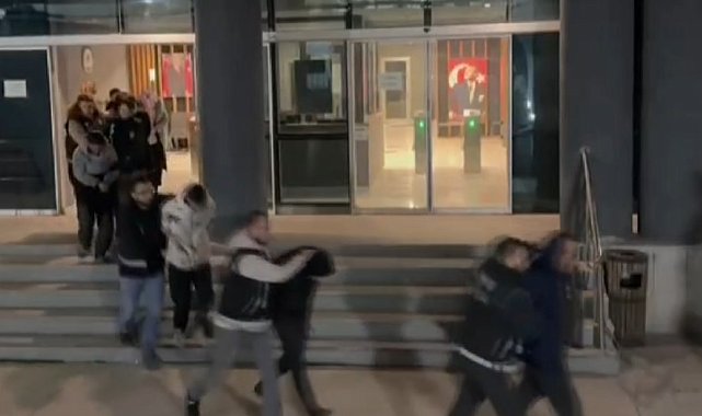 Bursa'da uyuşturucu satıcılarına operasyon: 58 tutuklama