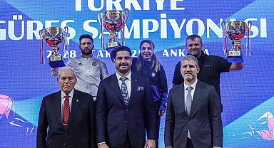 Büyükler Kadınlar Türkiye Güreş Şampiyonası sona erdi