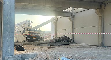 Çalıştığı inşaatta başına beton blok düşen vinç operatörü öldü