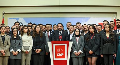 CHP'nin gençlik kolları başkanlarından Cem Aydın'a destek açıklaması
