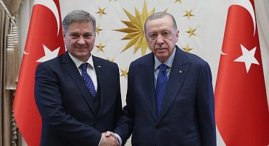 Cumhurbaşkanı Erdoğan, Bosna Hersek Temsilciler Meclisi Başkanı Zvizdic'i kabul etti