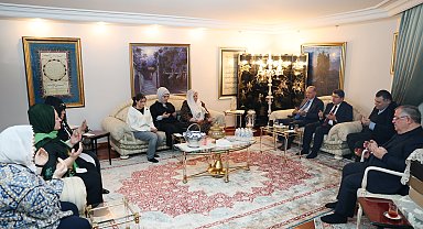 Cumhurbaşkanı Erdoğan, eski AK Parti milletvekili İyimaya'nın ailesine taziye ziyaretinde bulundu