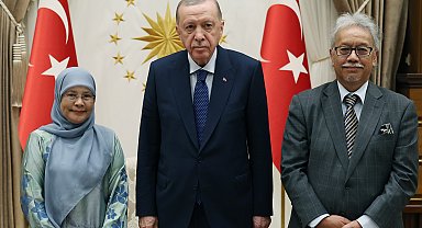 Cumhurbaşkanı Erdoğan, Malezyalı yüksek mahkeme başkanlarını kabul etti