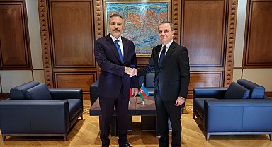 Dışişleri Bakanı Hakan Fidan, Azerbaycan Dışişleri Bakanı Ceyhun Bayramov ile görüştü