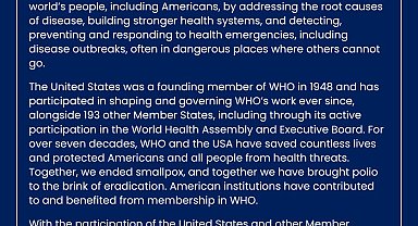 DSÖ: ABD'nin çekilme kararını yeniden değerlendirmesini umuyoruz