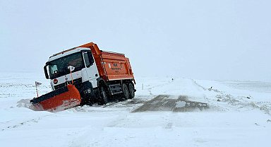 Edirne'de kar yağışı