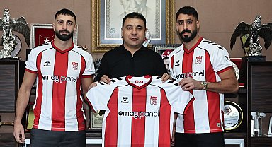 Efkan Bekiroğlu ve Tolga Ciğerci Sivasspor'da
