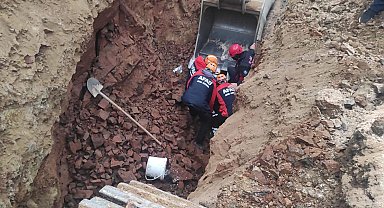Elazığ'da altyapı kazısında göçük: 1 işçi ölü