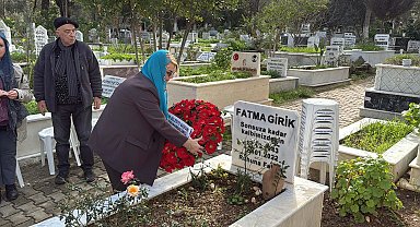 Fatma Girik, mezarı başında anıldı