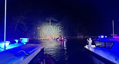 Fethiye'de kaçak göçmenler İHA ile tespit edilip, yakalandı