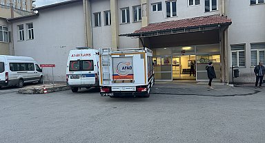 Hastanede karbon filtre patladı, sızan gazı AFAD tahliye etti