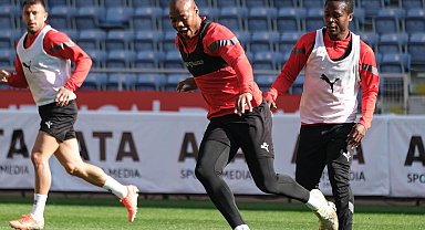 Hatayspor Kasımpaşa maçı hazırlıklarını sürdürdü