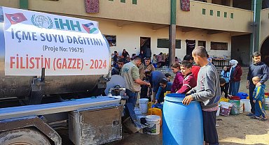 İHH, 2024 yılında Filistin'de yüz binlerce kişiye ulaştığını duyurdu