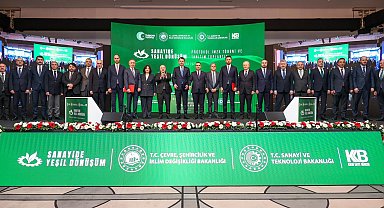 İki bakanlık arasında 'Sanayide Yeşil Dönüşüm' protokolü