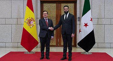 İspanya Dışişleri Bakanı Albares, Ahmed Şara ile görüştü