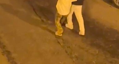 İstanbul- Beyoğlu'nda sokak ortasında nişanlısı olduğu iddia edilen kadını darbetti