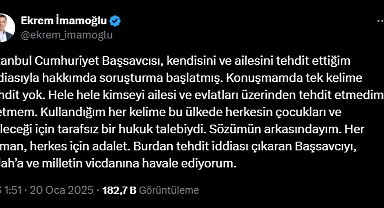 İstanbul - Ekrem İmamoğlu hakkında soruşturma Ek bilgi ve görüntüyle
