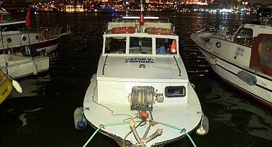 İstanbul - Fatih'te 14 tekneden hırsızlık yaptı; son girdiği teknede yemek yiyip dinlendi