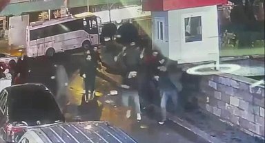 İstanbul - Maslak'ta rezidans inşaatında 1 kişinin öldüğü bıçaklı sopalı kavga kamerada