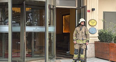 İstanbul-Mecidiyeköy'de otelin elektrik panosunda çıkan yangın söndürüldü