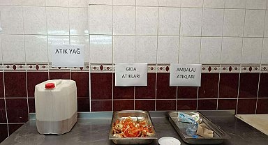 İzmir'de geri dönüşüm mutfaktan başladı