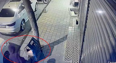 Kaldırımdaki kedi evini tekmeledi