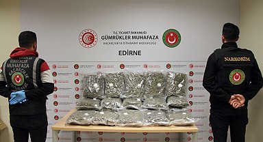 Kapıkule'de 2 TIR'da 21 kilo uyuşturucu ve 24 tabanca ele geçirildi