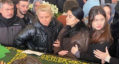 Kartalkaya'daki yangında ölen çift, toprağa verildi