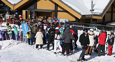 Kartalkaya'ya sömestirde 50 bin tatilci