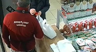 Kasapta sahte altınla dolandırıcılık