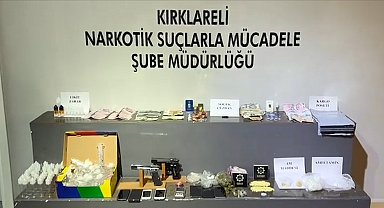 Kırklareli merkezli uyuşturucu operasyonlarında 30 tutuklama