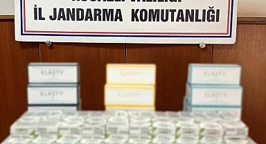 Kocaeli'de 328 kutu kaçak tıbbi malzeme ele geçirildi