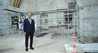 Konya Büyükşehir Belediye Başkan Altay: Hatay Habib-i Neccar Camii'nin ahşap kubbesi yerine yerleştirildi