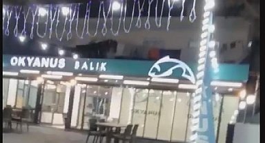 Konya'da 4 katlı bina çökmeden önce zemindeki restoranda fayanslar düşmeye başlamış