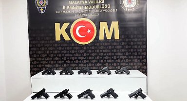 Malatya'da silah kaçakçılığına 7 gözaltı