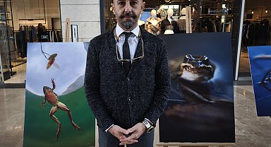 Mersin'de nesli tehlike altındaki 'Toros kurbağası' sergisi