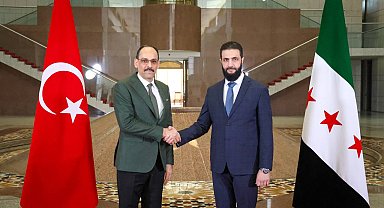 MİT Başkanı İbrahim Kalın, Şam'da Ahmed Şara ile görüştü