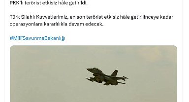 MSB: 13 terörist etkisiz hale getirildi