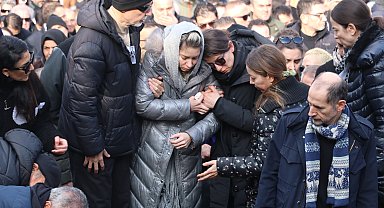 Otel yangınında hayatını kaybeden Tokcan kardeşler ve çocukları, toprağa verildi