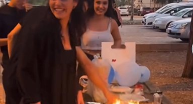 Oteldeki yangın faciasında ölen Şevval'in son doğum günü kutlaması görüntüleri ortaya çıktı