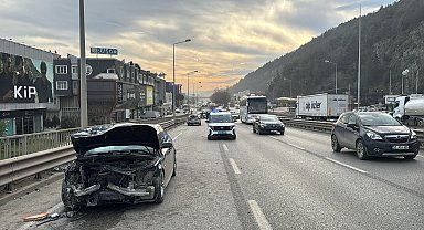 Samsun'da zincirleme kaza; 3 yaralı