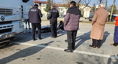 Tamir ettirdiği TIR'ı tekrar arızalanınca tamirciyi tabancayla yaraladı