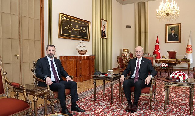 TBMM Başkanı Kurtulmuş, Çekya Büyükelçisi Stepanek'i kabul etti