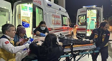 TEM'de bariyere çarpan cip devrildi; 1 ölü 1 yaralı