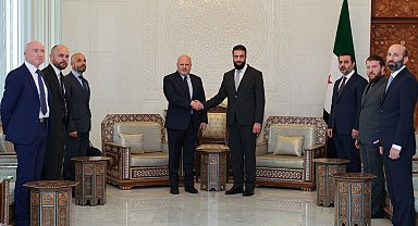 UCM Başsavcısı Han, Ahmed Şara ile görüştü